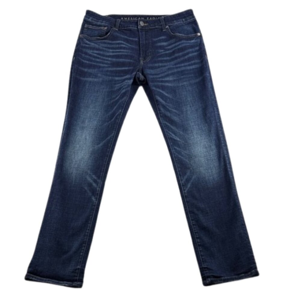 American Eagle Next Level Flex Slim Straight Jeans – Men's 34x33